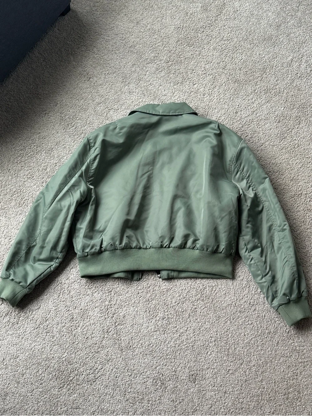 Olive Green Men's Bomber Jacket - Elwood